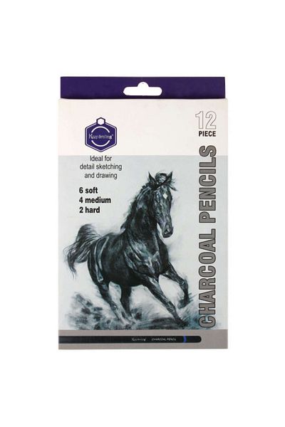 Art Tone Charcoal Pencil Set Set of 12