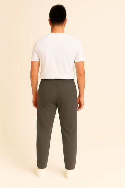 ZİYMO Men's Lycra Sweatpants with Zipper Pockets