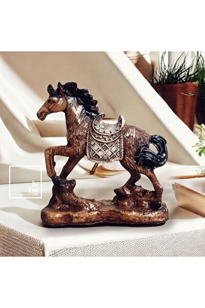 77 Rhone 77-3 Mini Dekoratif At Figürü Obje Detaylarda Gizli Asalet Ev Dekora...