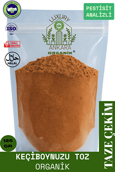 Ankara Organik Keçiboynuzu Unu Organik - Taze Çekim, Yeni Mahsül 125 GR