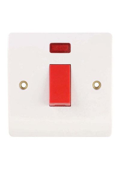 Generic Air Conditioner Switch with LED Indicator 45 Amps