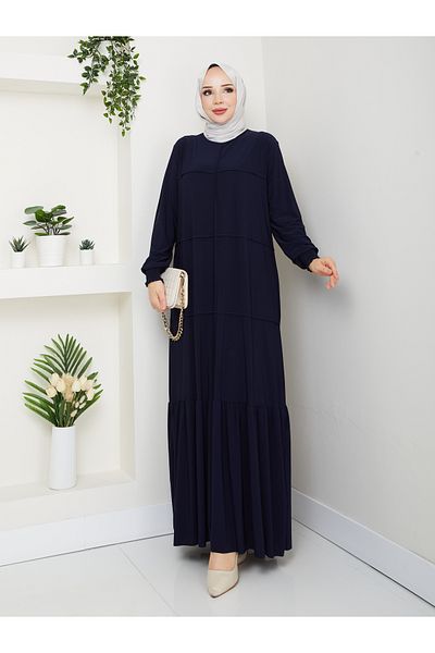 Rüyam Moda Dress Lycra Sandy Fabric