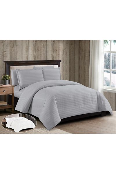 aram Double hotel bedspread with movable filling made of the finest microfiber to give you a sleep among the clouds, size 240*260 cm