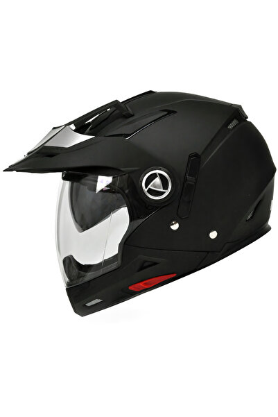 GÜMRÜK BEY THH TS-45 Kapalı & Yarım Kullanılabilen Motosiklet Kaskı Şeffaf Vizör L Beden Teşhir Sıfır Ürün