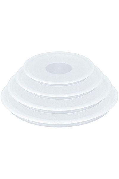 TEFAL Set 3 capace TEFAL Ingenio L 9019222, diametru 16, 18, 20 cm, plastic, alb