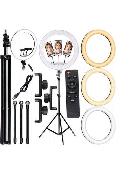NewEvo Ring Light Circular Lamp, Photo, Makeup, Vlog, 240w, Diameter 45 Cm