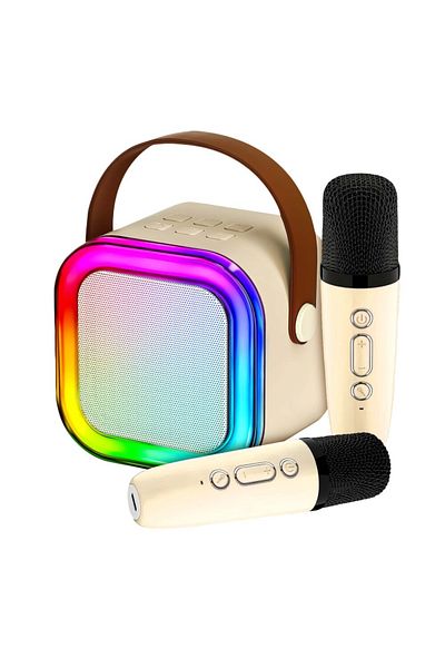 NewEvo Bluetooth 5.3 Karaoke Speaker Set With 2 Wireless Microphones, For Adults and Children NewEvo®