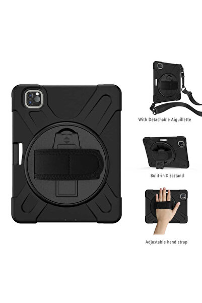 joiecreatif iPad Pro 11 2020 (2Nd Generation) Joec Defender Tablet Silicone - Black