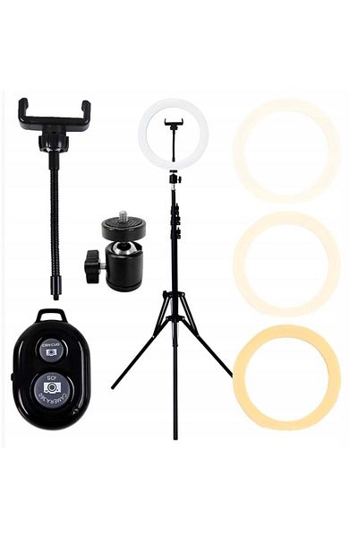 NewEvo Circular lamp Ring Light NewEvo, Photo, MakeUp, YouTube, 24W, diameter 25 cm