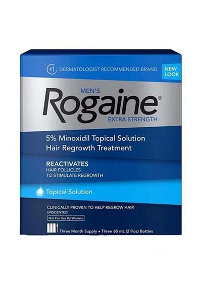 Rogaine محلول القوة الإضافية للرجال 3X60 متر