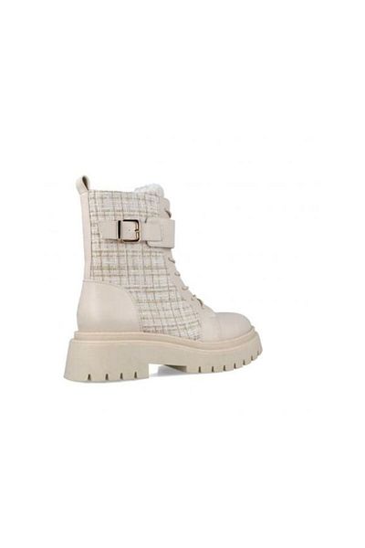 MENBUR Beige boots with thick soles