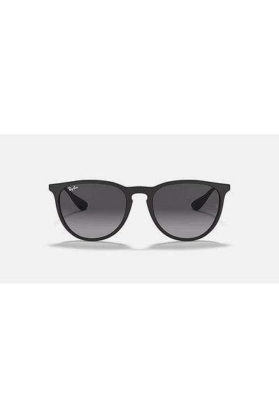 Ray-Ban ERIKA CLASSIC RB4171 622/8G 54-18 Unisex Sunglass Matte Rubber Black _Grey Gradient
