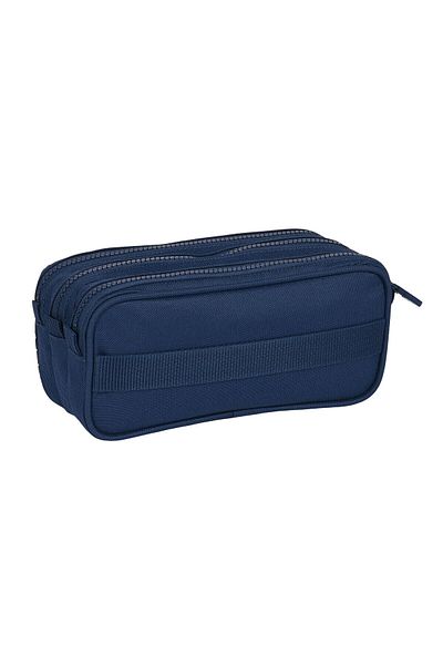 Ted Lapidus Geantă organizatorică triplă Kappa, albastru navy, 21,5 x 10 x 8 cm