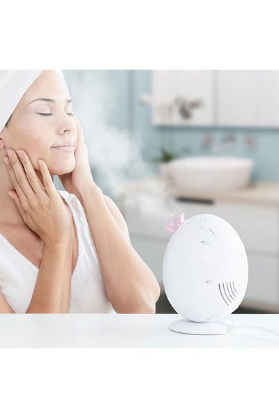 InnovaGoods InnovaGoods Moispa Electric Facial Sauna, white-pink, 90 ml