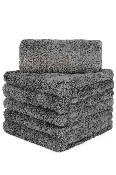 Generic Professional Microfiber Car Drying Towels (Pack of 6)