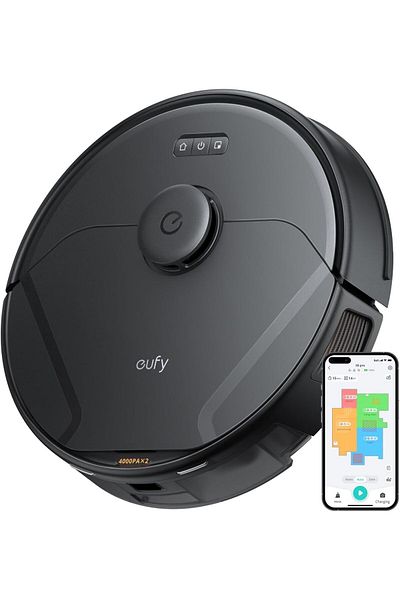 eufy مكنسة روبوت كهربائية يوفي إكس 8 برو Robovac بتقنية الليزر
