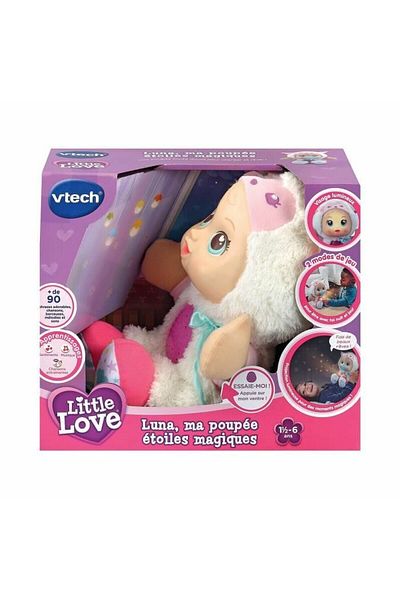Duracell Vtech Little Love Luna interactive doll, multicolor