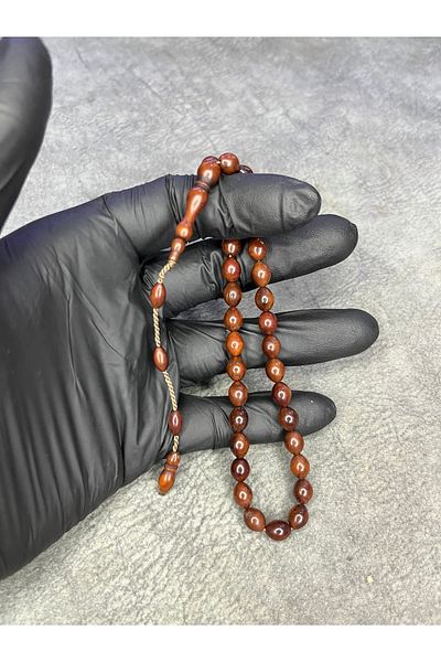 Mos Tespih High-End Natural Kuka Prayer Beads with Wrist System