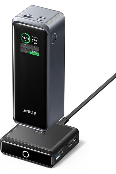 Anker Prime 27,650mAh Power Bank (250W) with 100W Charging Base