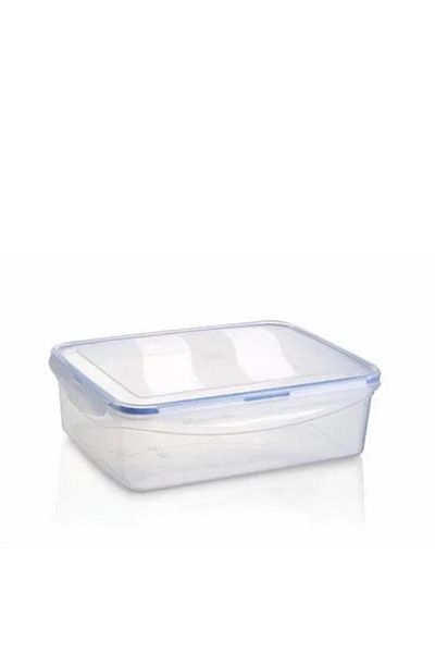 ÇEÇEN HOME Lockable, Leakproof, Plastic Storage Container 2.6 Lt (Length: 25 cm Width: 16.5)