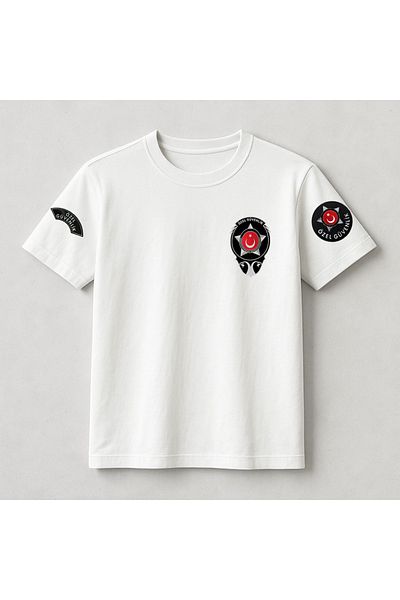 Pisa Art Custom Security Summer Sleeve Print Detailed Regular T-Shirt