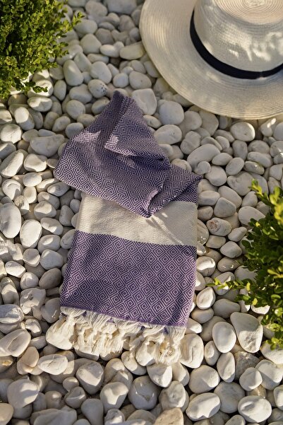 Destiva Home Πετσέτα μπάνιου από φυσικό βαμβάκι με διαμάντια Τουρκική πετσέτα...