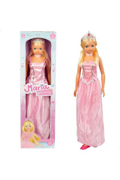 Color Baby Colorbaby Maria Princess doll, pink, 30 x 105 x 14 cm
