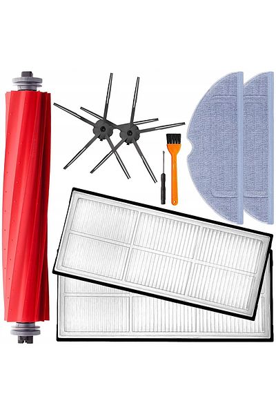 DexXer Set de 9 accesorii compatibile cu Xiaomi RoboRock S7, S7 PLUS, S7 MAX, S7 MAXV, S70, S75