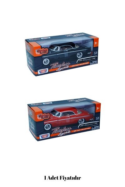welcomein Die Cast Model Collectible Gift 1:24 1955 Chrysler C300