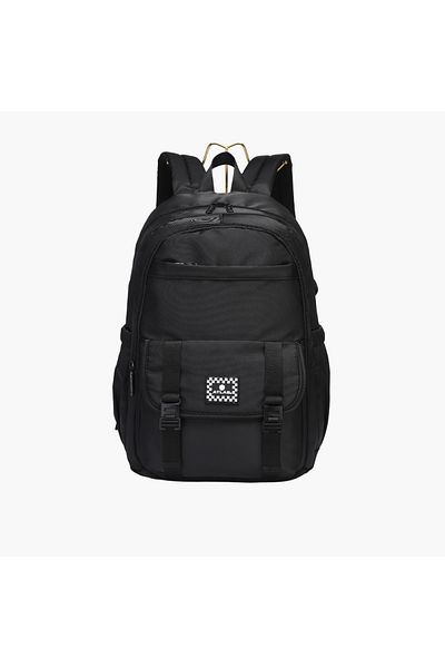 Atlas Solid Backpack with Adjustable Shoulder Straps - 28x10x47 cms