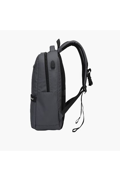Atlas Solid Backpack with Adjustable Straps - 28x10x48 cms