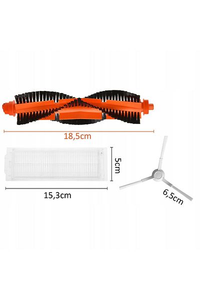 NewEvo Set of 9 NewEvo accessories compatible with Xiaomi Viomi V2, V3, V2 Pro, V3 Pro, Viomi V-RVCLM21B