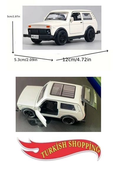 shop Metal 1:36 Scale Pull Drop Three Doors Open Steel Car
