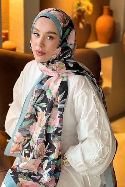 Tesettür Diyarı Seta Pattern Lina Shawl