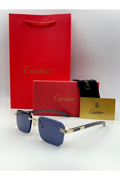 Cartier Beautifully Designedبديله Sunglasses With All Accessories