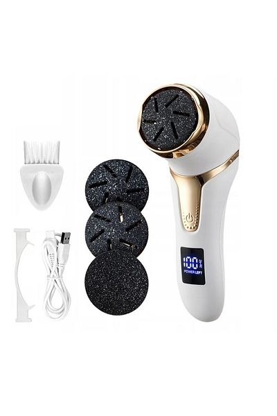 PROTONE Electric File Set for Soles and Heels, PROtone, with Suction, IPX 6, Digital Display, Led, 1200 mAh