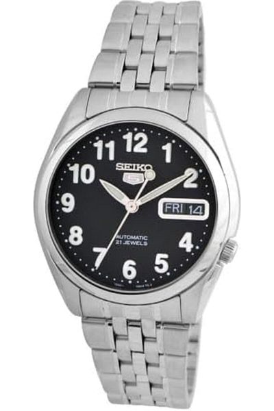 Seiko Men Analogue Automatic Watch With Stainless Steel Strap SNK381K1