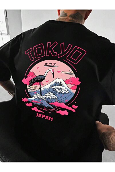 SVART WEAR Tokyo Japan Printed T-Shirt Oversize t Shirt
