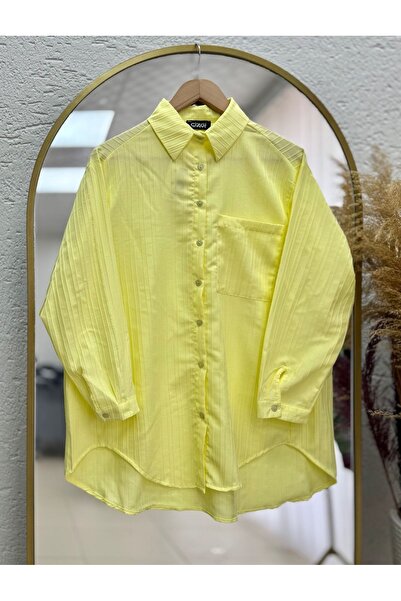ÇİZGİ Single Pocket Tunic Shirt