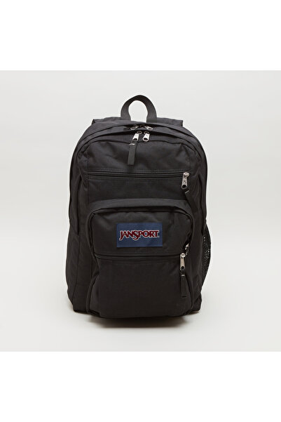 Jansport حقيبة ظهر جانسبورت بيج ستيودنت مطبوعة بسحاب إغلاق - 43×33×25 سم، ضما...