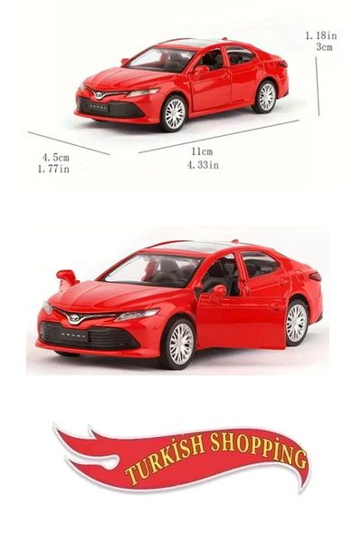 shop Zinc Alloy 1:43 Scale Toyota Camry 2.50 Pull Drop Opening Door