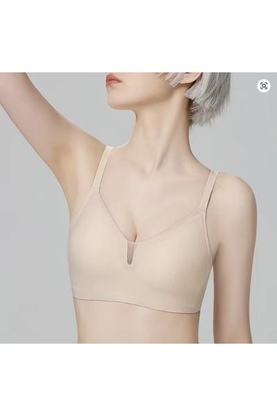 pae Breathable Seamless Anti-Sagging Fixed Cup Never No Comfortable Mold Ghost Bra