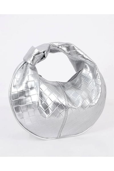 Rivina Women's Round Tie Arm Bag Modern Design Handbag