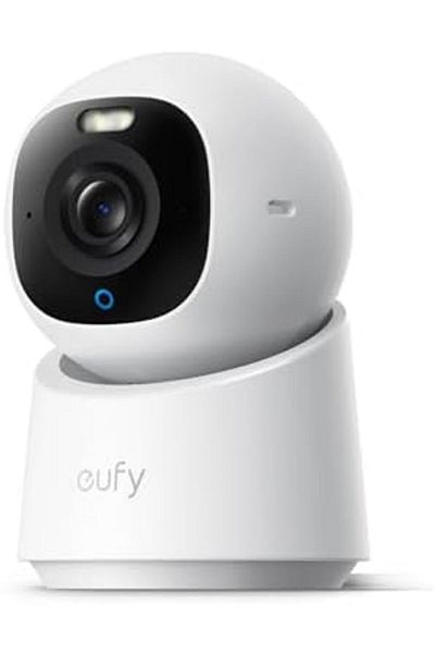 eufy Indoor Cam E30, Latest Generation, 4K UHD security camera,360 Pan-Tilt, Color Night Vision, AI