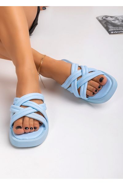 starlike Women's blue slippers A066