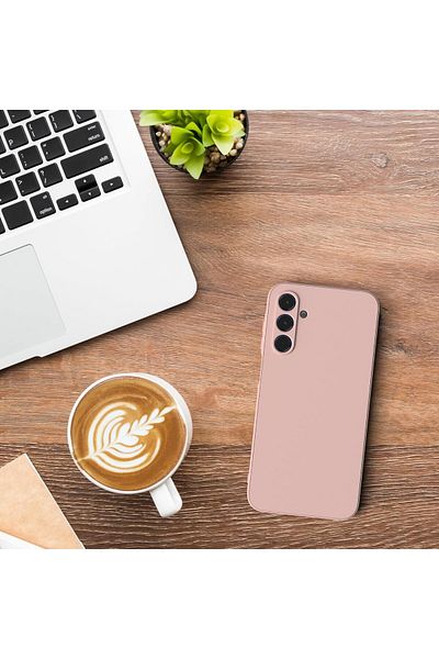 ALC MOBILE Soft Touch Case, slim, ALC Mobile, anti-shock, compatible with Samsung Galaxy A36, Pale Pink Tpu