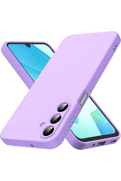 Samsung Soft Touch Case, slim, ALC Mobile, anti-shock, compatible with Samsung Galaxy A16, Lila Tpu