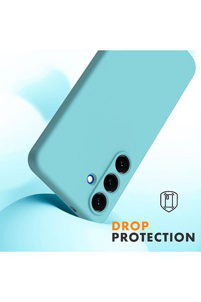 Samsung Soft Touch case, slim, ALC Mobile, anti-shock, compatible with Samsung Galaxy A16, Turquoise Tpu