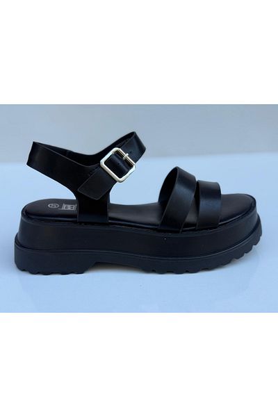 Butigo INT1220Y807 3FX Sandale negre pentru femei