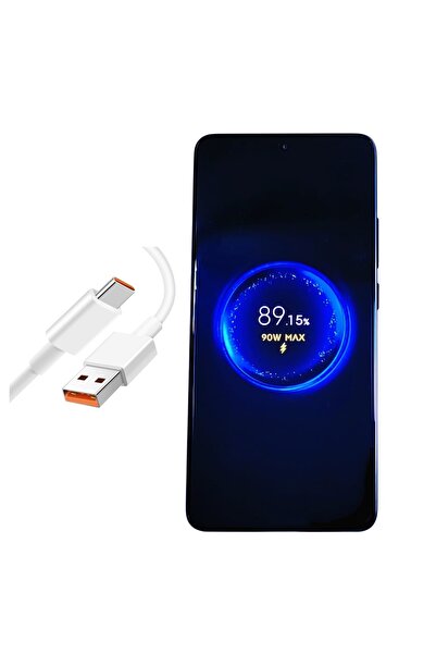 Okyanustech Xiaomi Mi Uyumlu Turbo Hızlı Şarj Kablosu 90W Xiaomi 15 15S Pro Ultra 14 Ultra Poco F7 Pro X7 Pro F6